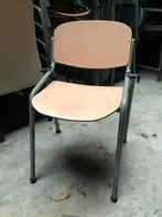 Lot 140x Nederlandse Eromes vintage stapelbare schoolstoelen, Huis en Inrichting, Stoelen, Ophalen