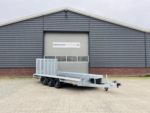 Vlemmix machinetransporter 3500 kg 400x180 NIEUW met graafba, Auto diversen, Aanhangers en Bagagewagens, Nieuw