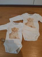 2x body / romper baby met leeuwtje/welp (maat 56 en 62 cm), Kinderen en Baby's, Gebruikt, La Redoute, Jongetje of Meisje, Nacht- of Onderkleding
