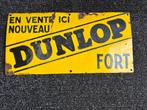 Emaille bord Dunlop Fort, Ophalen of Verzenden, Gebruikt, Reclamebord