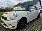 Unieke Mini Cooper S cabrio hot chocolate, Auto's, Euro 5, Achterwielaandrijving, Cabriolet, Wit