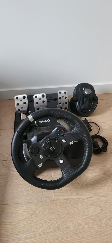 Logitech G920 Driving Force set + shifter (pook), Games en Spelcomputers, Spelcomputers | Sony Consoles | Accessoires, Zo goed als nieuw