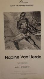 Nadine Van Lierde Schilderijen 1984 affiche, Verzamelen, Posters, Ophalen of Verzenden