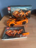 Lego Technic 42093 Chevrolet Corvette ZR 1, Ophalen of Verzenden, Zo goed als nieuw, Complete set, Lego
