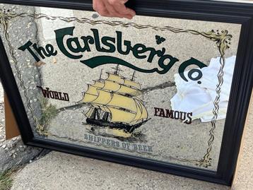 Carlsberg spiegel beschikbaar voor biedingen