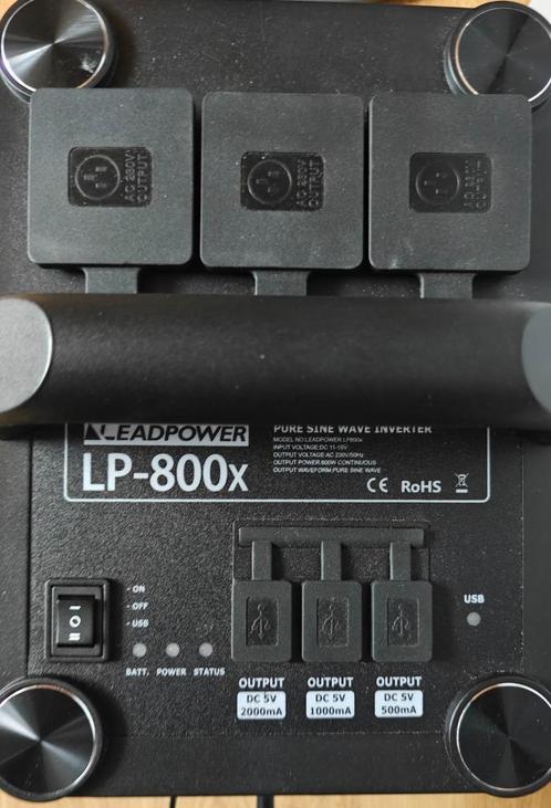 Godox LP-800x pure sine wave inverter, Audio, Tv en Foto, Foto | Flitsers, Zo goed als nieuw, Overige merken, Verzenden