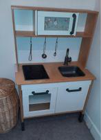 Ikea keukentje met bedje en tekenboord, Kinderen en Baby's, Ophalen, Gebruikt, Hout, Speelkeuken