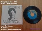 Barry Ryan Eloise 45T - 1968, 7 pouces, Utilisé, Enlèvement ou Envoi, Single