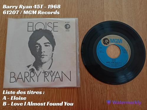 Barry Ryan Eloise 45T - 1968, CD & DVD, Vinyles Singles, Utilisé, Single, 7 pouces, Enlèvement ou Envoi