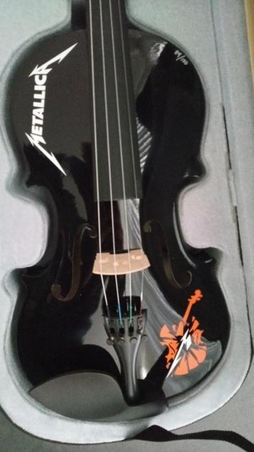 Metallica - S&M2 Exclusief Promo Viool 84/100, Enlèvement, Violon 4/4, Violon, Avec valise