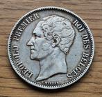 Belgium  5 Francs. 1851  Dot above date, Enlèvement ou Envoi, Monnaie en vrac