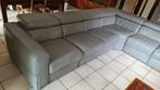 Hoekbank van volnerfleer, Huis en Inrichting, Zetels | Zetels, Ophalen, 250 tot 300 cm, 100 tot 125 cm, Hoekbank