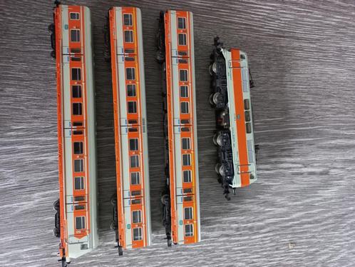 sets rollend materiaal N-Spoor, Hobby en Vrije tijd, Modeltreinen | N-Spoor, Zo goed als nieuw, Treinset, Gelijkstroom, Fleischmann