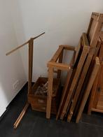 GRATIS partij teakhout (ontmantelde tv kast), Huis en Inrichting, Ophalen, Gebruikt, Teakhout