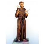 Saint St. Francis of Assisi 5.5 ft. hoogte 175 cm