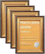 Set van 4 gouden MDF houten lijsten | GRATIS LEVERING