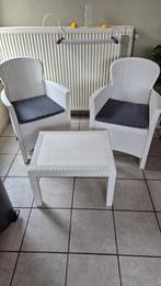 Stoelen en tafel, Tuin en Terras, Tuinmeubel-accessoires, Ophalen, Nieuw