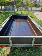 Remorque double essieux 750kg, Ophalen, Zo goed als nieuw