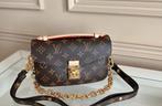 Louis Vuitton Tas Handtas Pochette Metis East West Monogram, Ophalen of Verzenden, Nieuw, Bruin, Leer