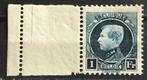 1922 MONTENEZ (215A) MNH. T: 11.1/2x12.1/2.+ bladrand., Postzegels en Munten, Postzegels | Europa | België, Koninklijk huis, Orginele gom