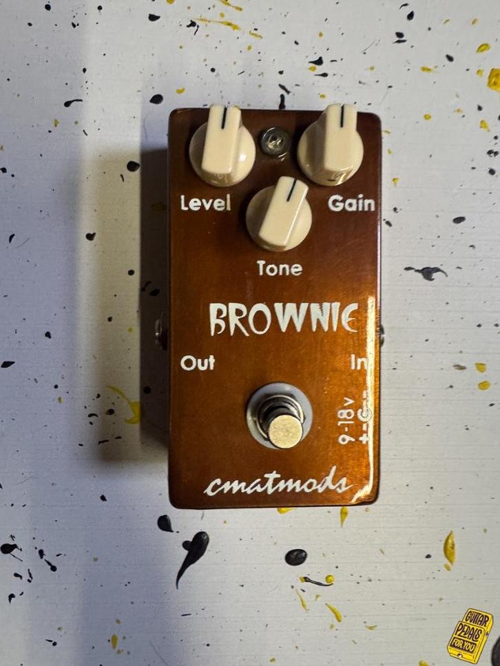 3YR Deal - CMATMods Brownie Distortion, Muziek en Instrumenten, Effecten, Gebruikt, Distortion, Overdrive of Fuzz, Ophalen of Verzenden