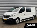 Renault Trafic 2.0 dCi 145PK T29 L2H1 DC Automaat Led Sideba, Auto's, Stof, Gebruikt, 4 cilinders, Wit