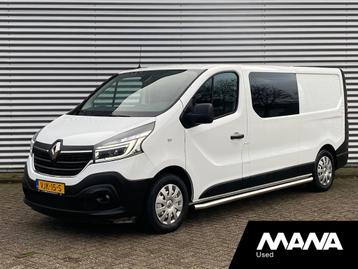 Renault Trafic 2.0 dCi 145PK T29 L2H1 DC Automaat Led Sideba, 145 ch, Euro 6, Entreprise, Noir