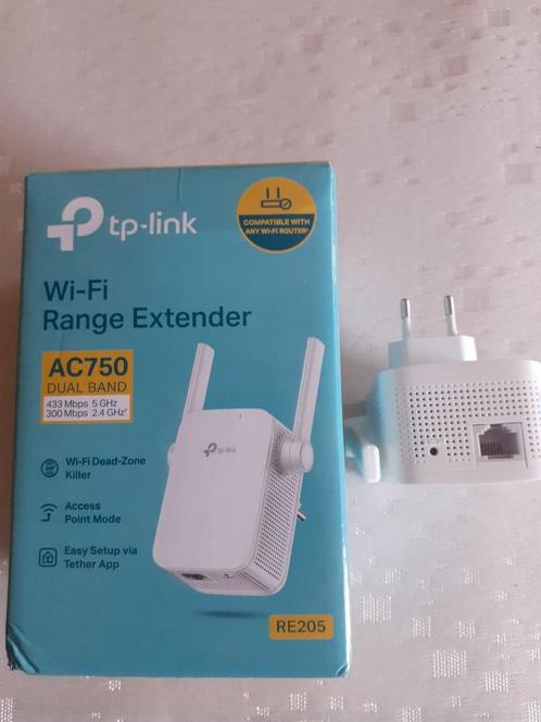 TP-Link RE205 V3, Computers en Software, Netwerk switches, Zo goed als nieuw, Ophalen of Verzenden