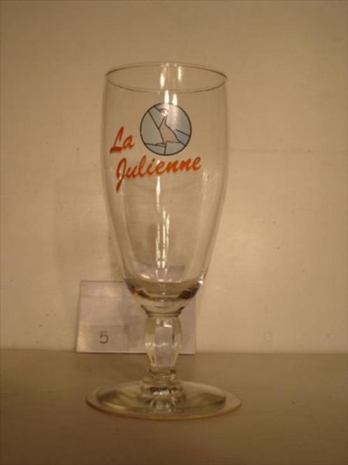 Flûte N05 – La julienne – 0,25 cl, Collections, Marques de bière, Neuf, Verre ou Verres, Autres marques, Enlèvement ou Envoi