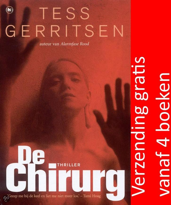 Tess Gerritsen  - DE CHIRURG, Boeken, Thrillers, Zo goed als nieuw, België, Verzenden