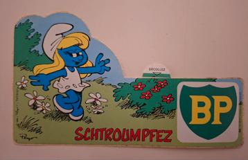 Smurfen sticker BP Smurfin beschikbaar voor biedingen