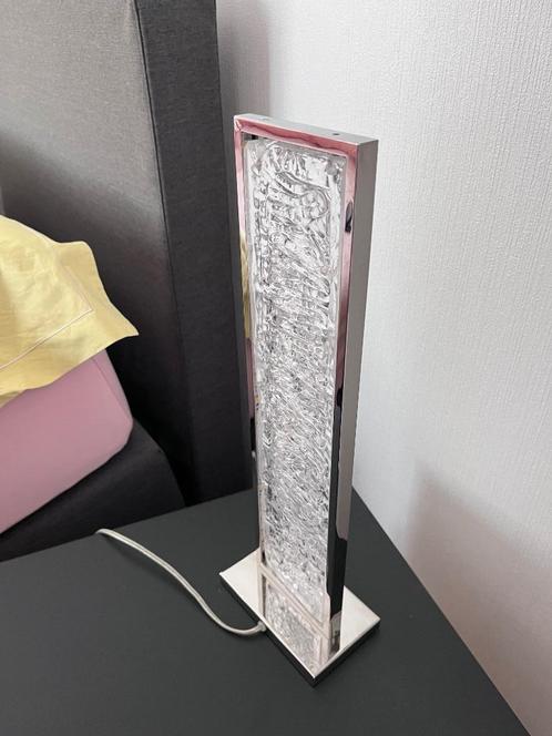 Italiaanse lampen - 2 stuks - kristal, Huis en Inrichting, Lampen | Tafellampen, Gebruikt, Metaal, Ophalen