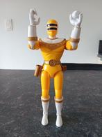 Power Rangers Zeo Yellow Ranger II Double Club Action Figure, Kinderen en Baby's, Speelgoed | Actiefiguren, Gebruikt, Ophalen of Verzenden