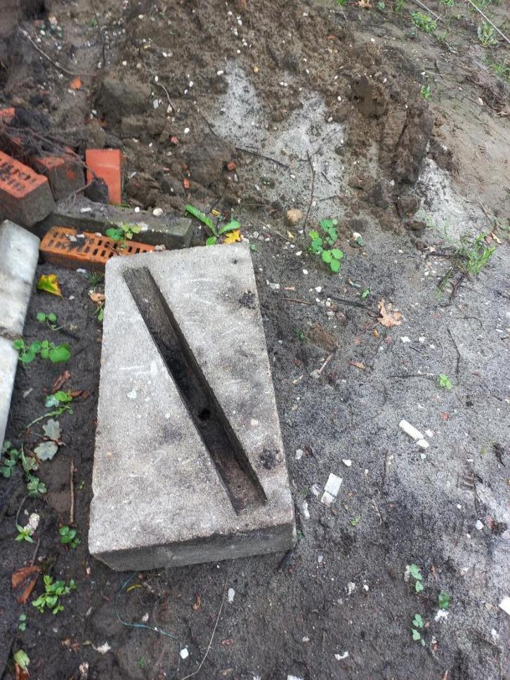 betonnen dal fietsstalling, Huis en Inrichting, Woonaccessoires | Zuilen en Pilaren, Gebruikt, Ophalen