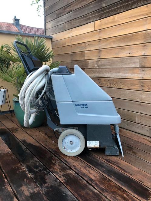 Nifisk Top schobmachine met zuigfunctie plus zetelreiniger., Tuin en Terras, Hogedrukreinigers, Ophalen
