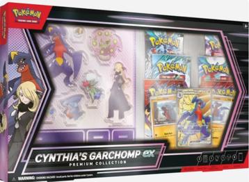 Pokémon Cynthia's Garchomp ex: Premium Collection Box beschikbaar voor biedingen