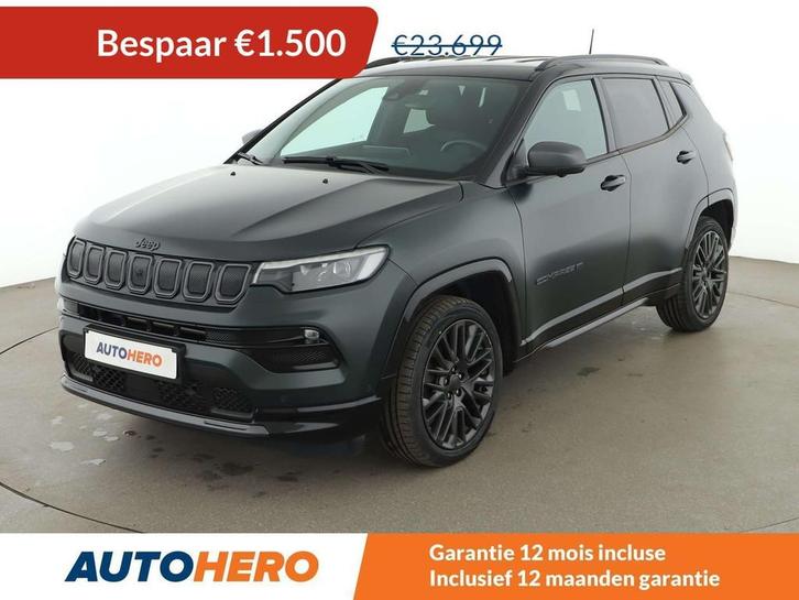 Jeep Compass 1.6 M-Jet 80th Anniversary FWD (bj 2021), Auto's, Jeep, Te koop, Compass, 360° camera, ABS, Achteruitrijcamera, Adaptive Cruise Control
