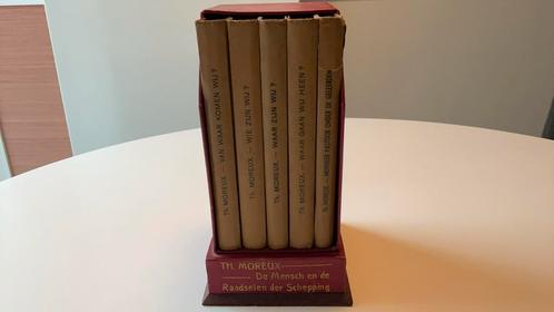 5 boeken abbe TH.Moreux, Antiek en Kunst, Antiek | Boeken en Manuscripten, Ophalen of Verzenden