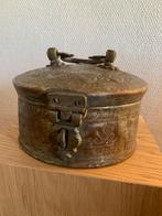 Antieke koperen pot uit India, Antiek en Kunst, Ophalen of Verzenden