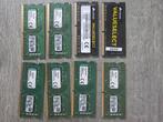 DDR4 SO-DIMM (laptop of nuc) x8, Verschillend, DDR4, Ophalen of Verzenden, Zo goed als nieuw