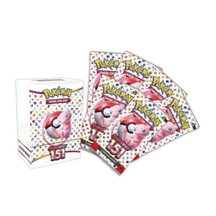 Pokémon - Coffret 151 - Bundle Lot de 6 Boosters à 80€, Hobby en Vrije tijd, Verzamelkaartspellen | Pokémon, Nieuw, Boosterbox