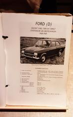 Ford escort technische fiche, Ophalen of Verzenden, Zo goed als nieuw, Ford