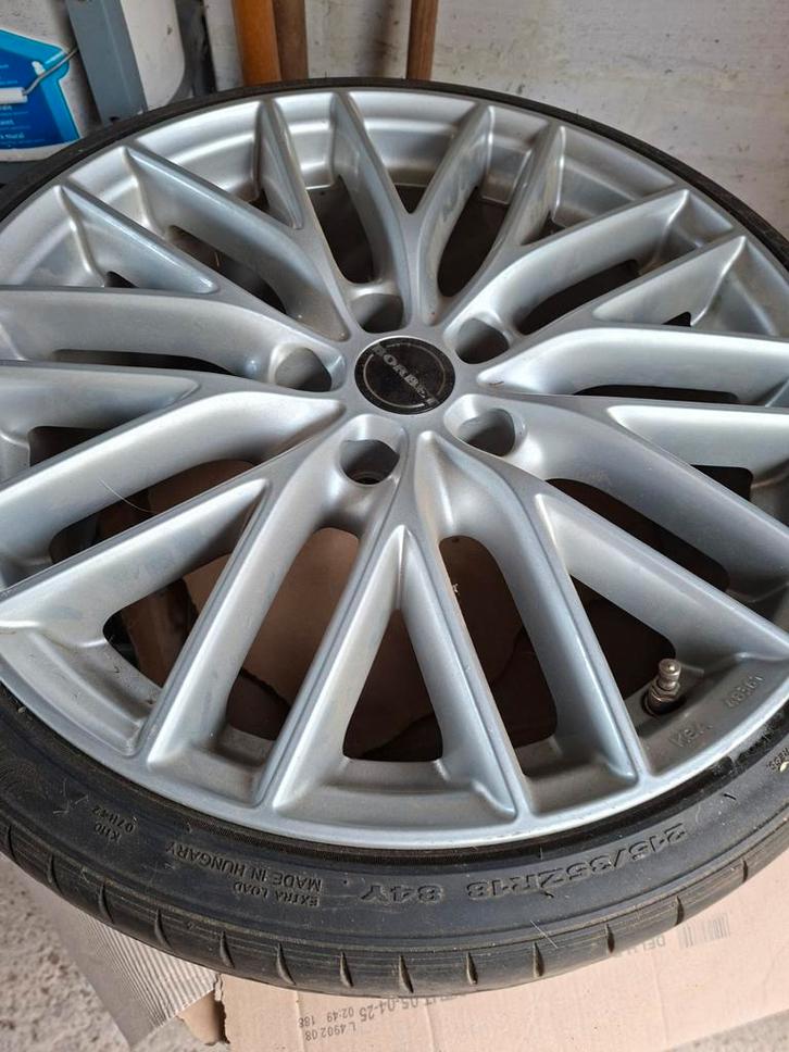 Jantes Borbet  BS5 18 pouces.  À voir sur place., Autos : Pièces & Accessoires, Pneus & Jantes, Enlèvement