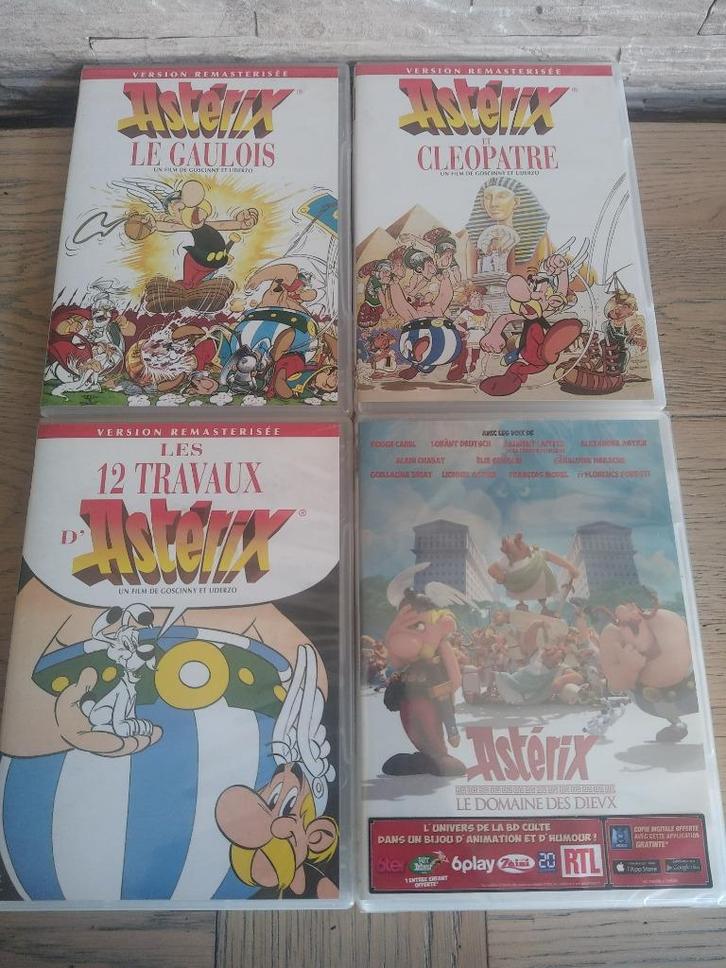 4 aventures d'Astérix en dvd, CD & DVD, DVD | Films d'animation & Dessins animés, Comme neuf, Européen, Coffret, Tous les âges