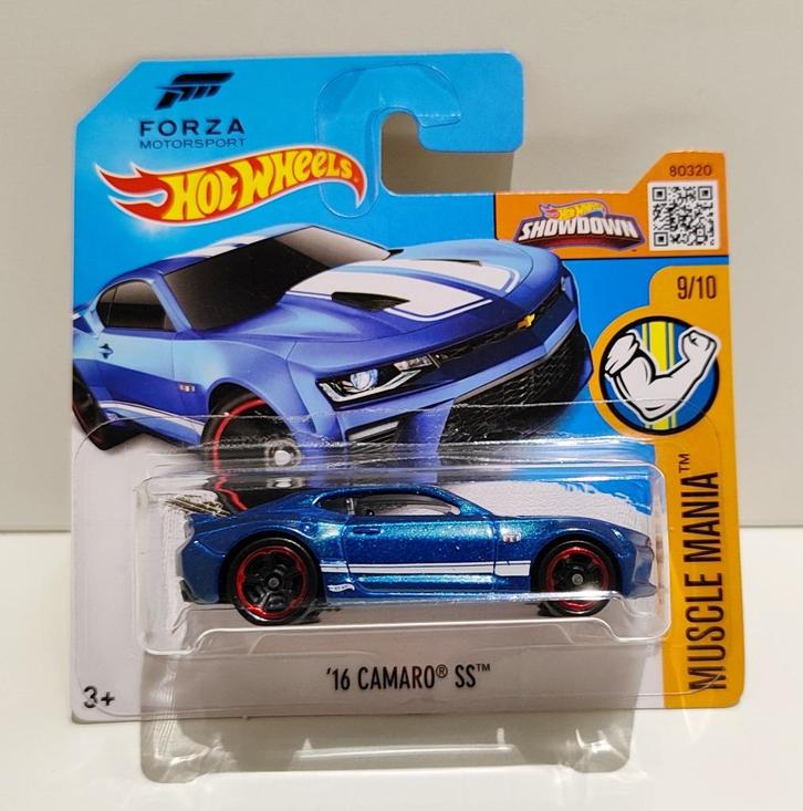 Hot Wheels '16 Camaro SS Forza Motorsport (2016), Hobby en Vrije tijd, Modelauto's | Overige schalen, Ophalen of Verzenden