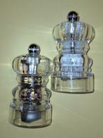 Mooie transparante Peugeot peper- en zoutmolen, Huis en Inrichting, Ophalen of Verzenden, Zo goed als nieuw
