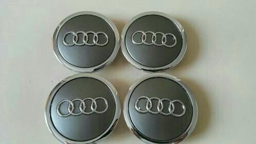 Audi naafdoppen/center caps 69 mm of 61 mm Rs3 Rs6 gmp rotor, Auto diversen, Wieldoppen, Nieuw, Ophalen of Verzenden