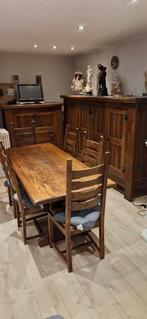 Dressoir, barkast , tafel met 6 stoelen, Ophalen