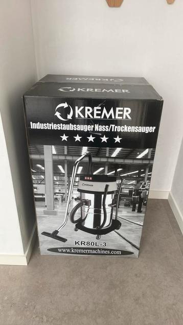 Aspirateur industriel Kremer 80 litres KR80L-3 neuf