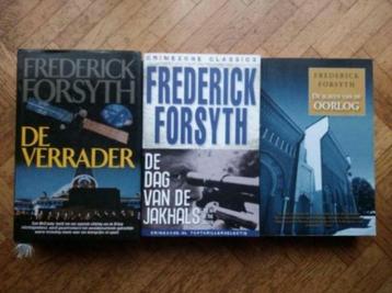 3 boeken Frederick Forsyth